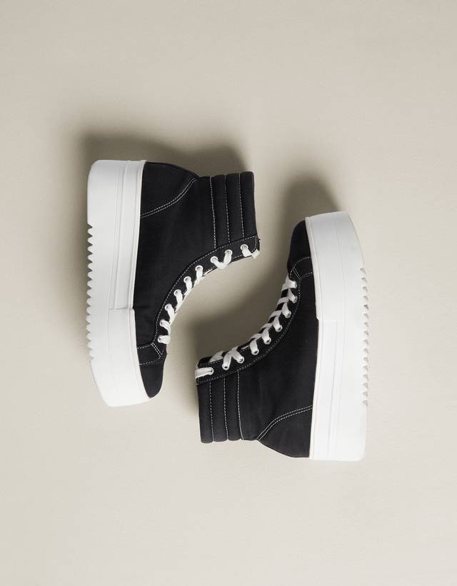 Men's mesh technical sneakers - Smart Shoes - Bershka Kosovo