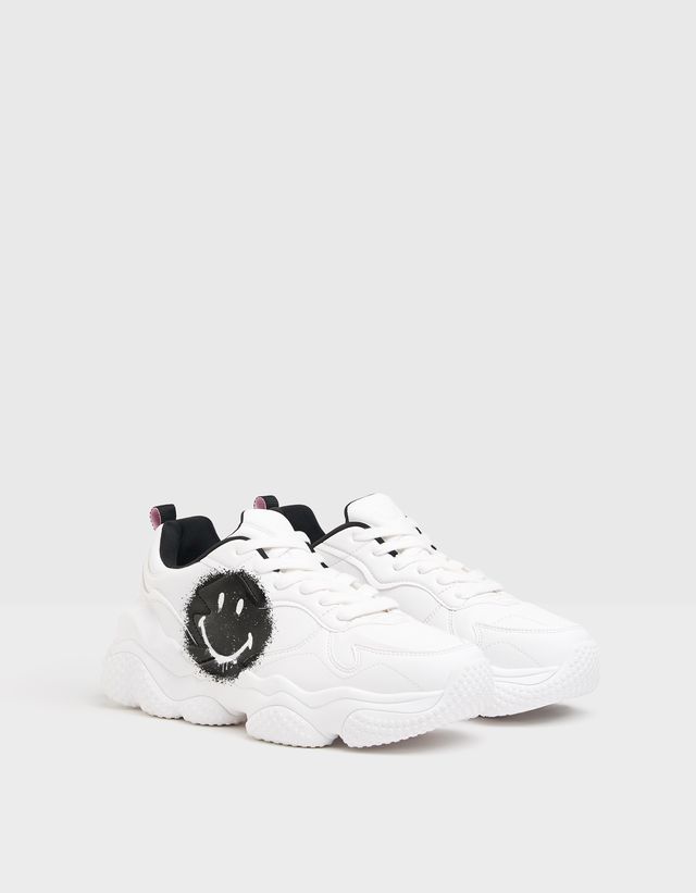 Men S Smiley X Bershka Sneakers Man Bershka