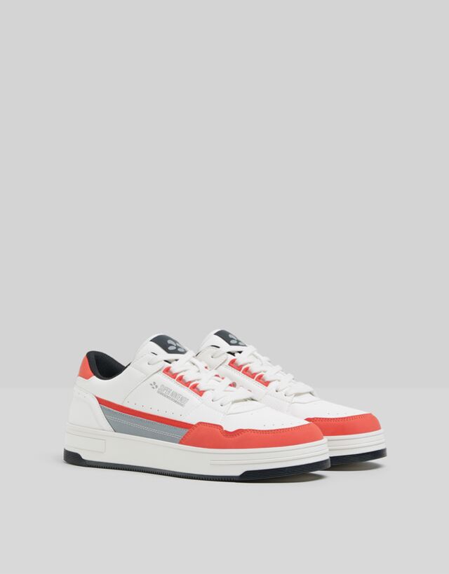 basket blanche homme bershka