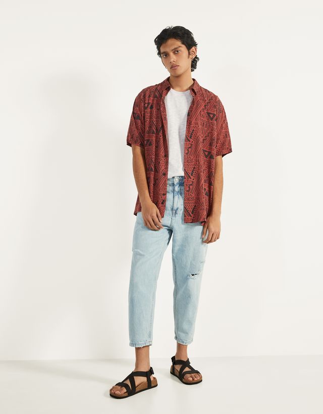 bershka sandals mens