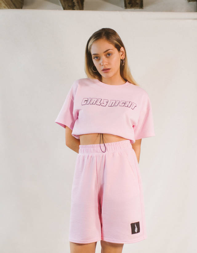 bershka chandal rosa