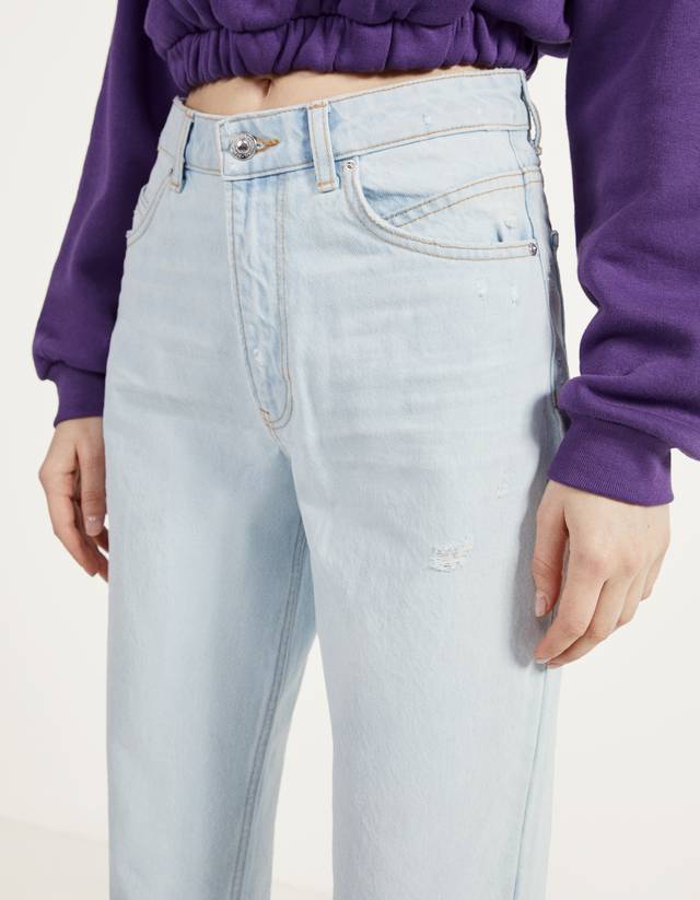 light purple mom jeans