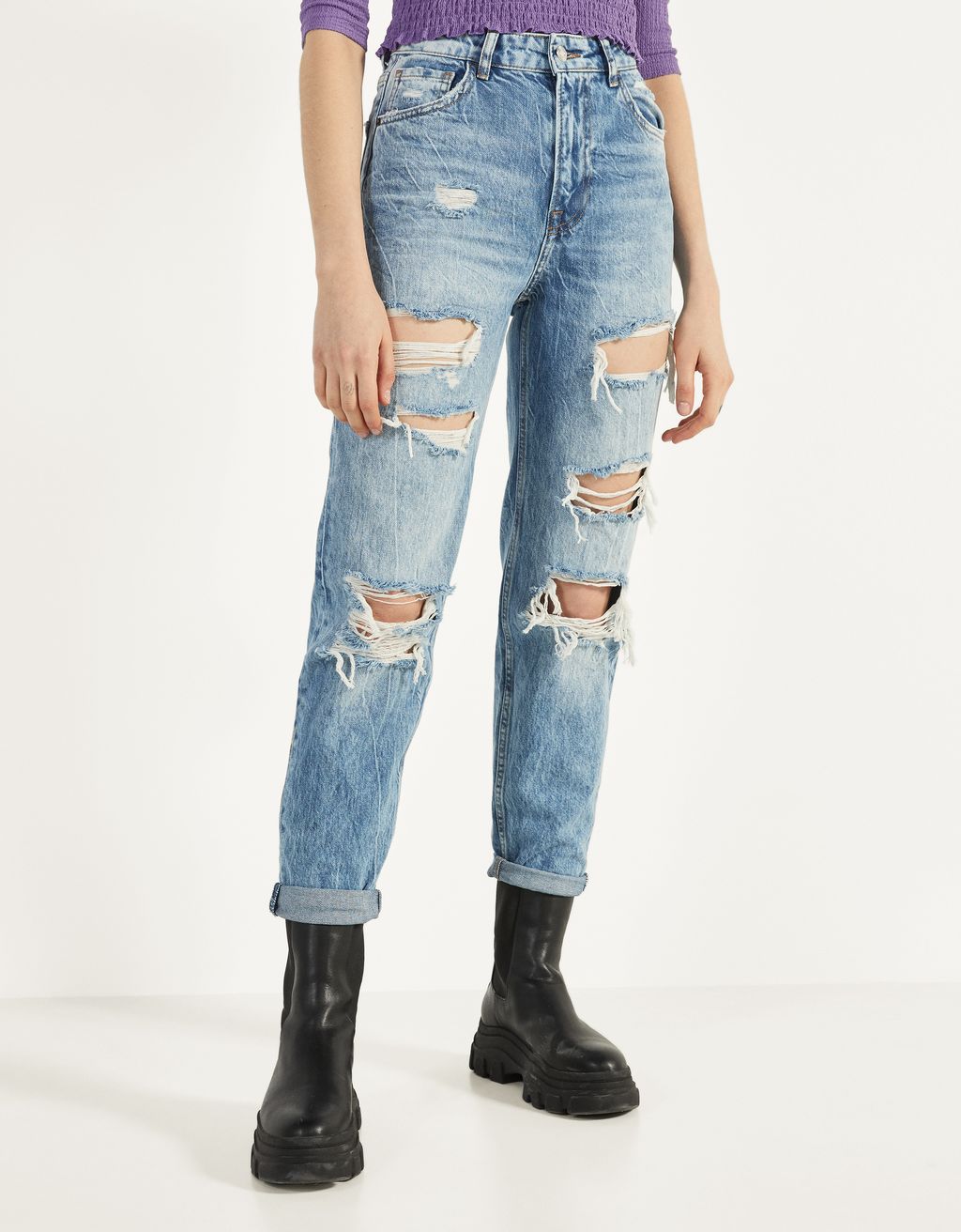 Ongebruikt Jeans voor Dames - Collectie Lente 2020 | Bershka IF-33
