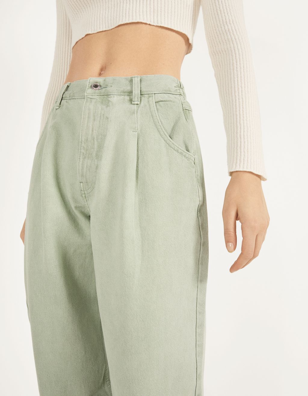 bershka balloon jeans