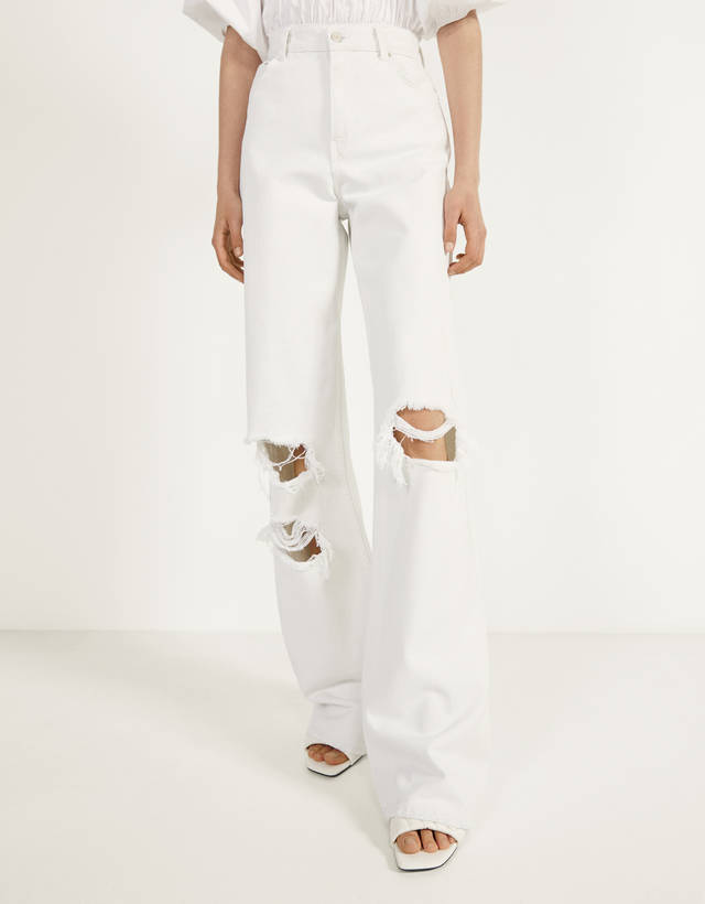 90s Ripped flare jeans - All Over 