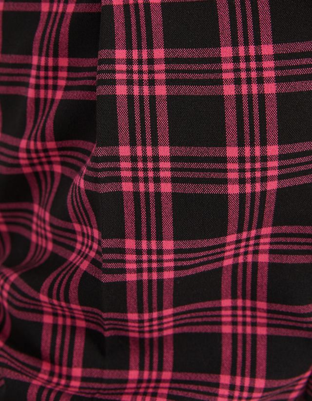 Bershka tartan trousers Clearance