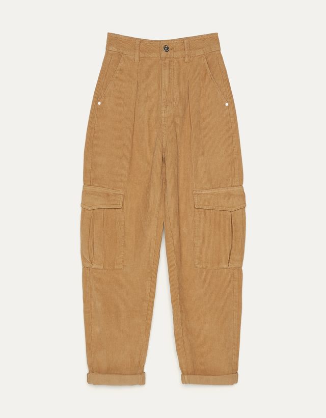 Corduroy cargo trousers - Join Life 