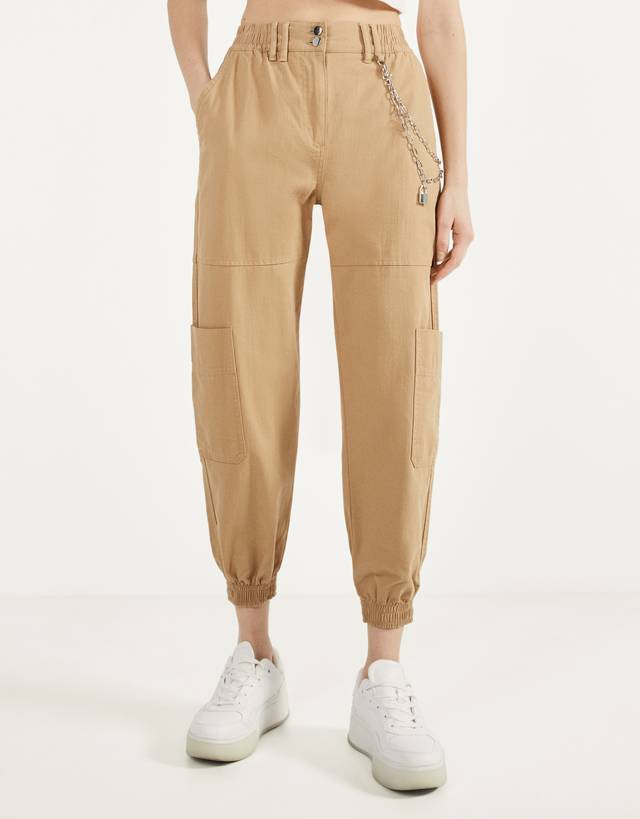 Botines cadenas - Botines - Bershka Ecuador