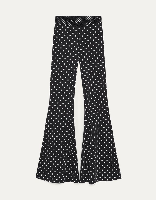 Pantalones | PantalóN Jogger Felpa Print Azul | Bershka Mujer – Acro Marco