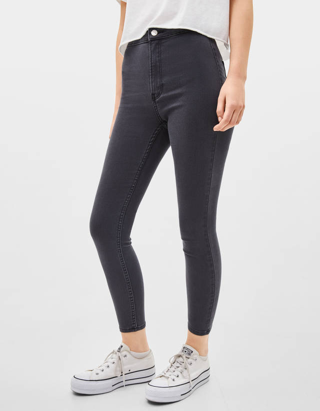 bershka high waist pants