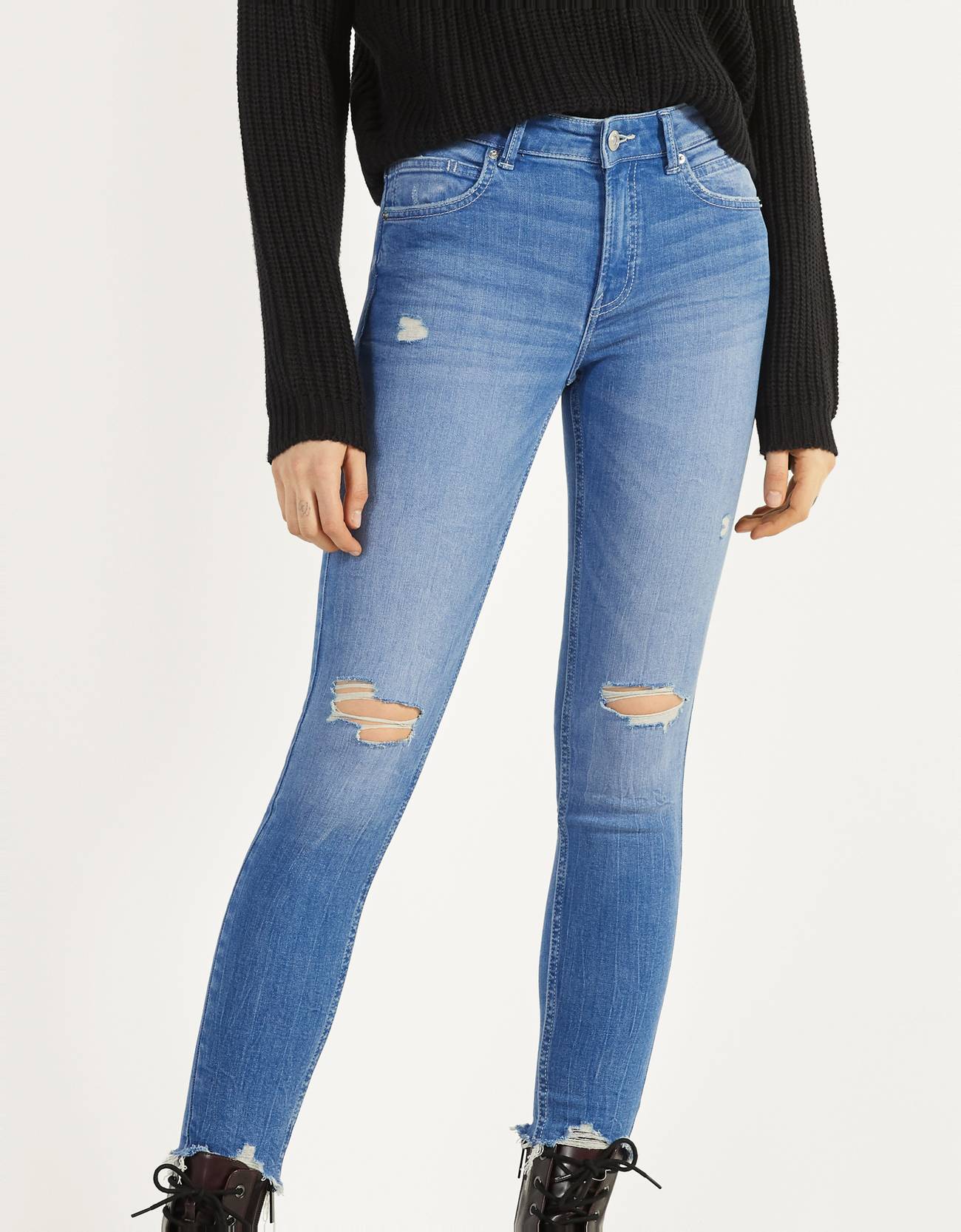 Bershka Düşük bel skinny jean 12 Bershka Düşük bel skinny jean 13