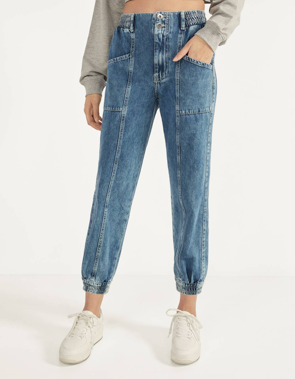 paperbag jogger jeans