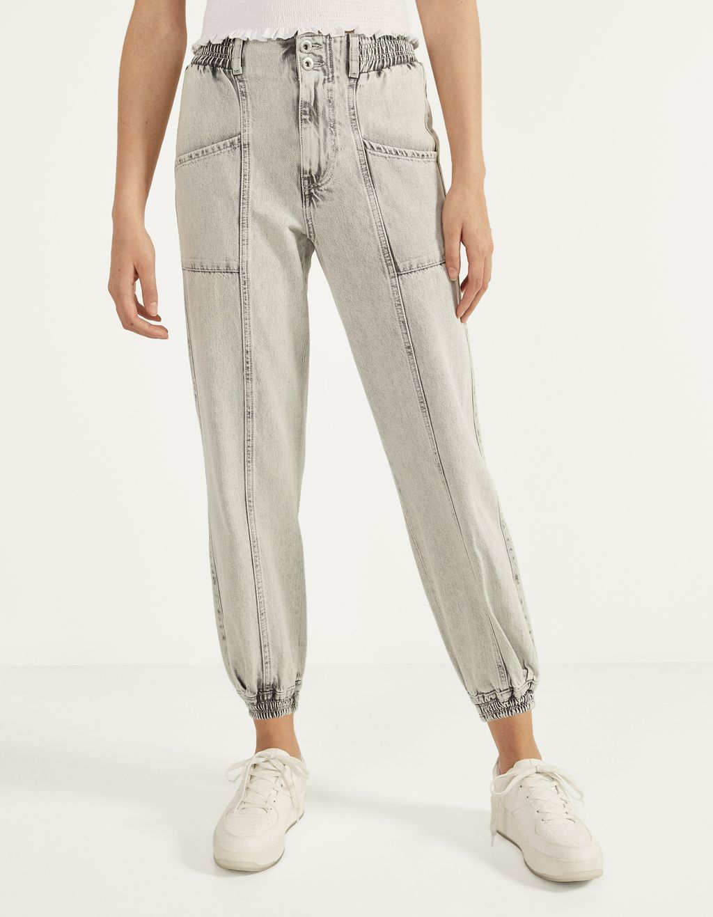 Jogger jeans - Plain - Bershka Georgia