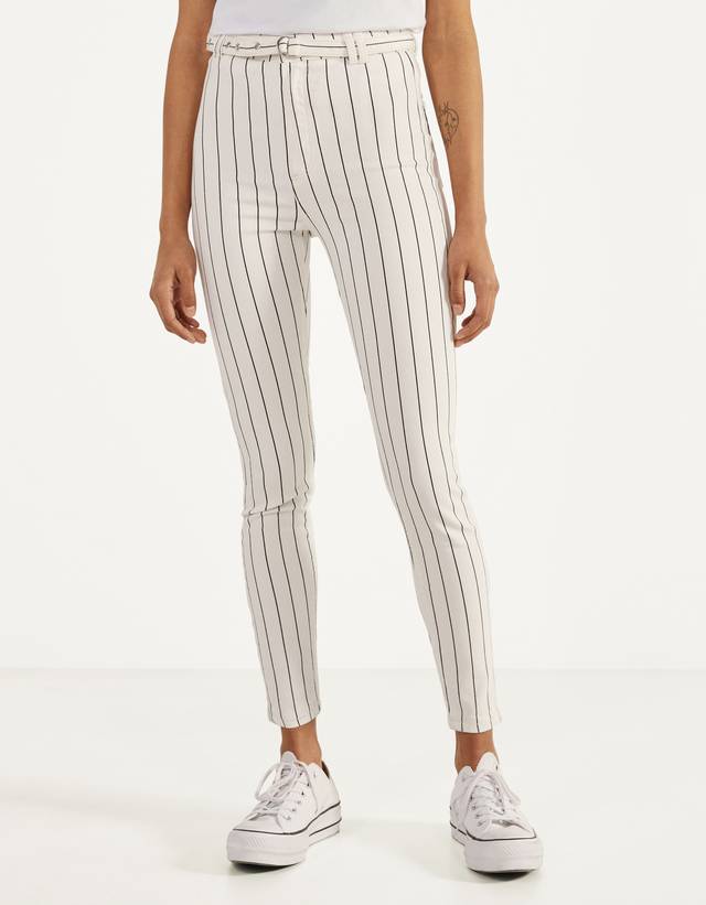 High waist skater jeans - null - Bershka Bosnia and Herzegovina