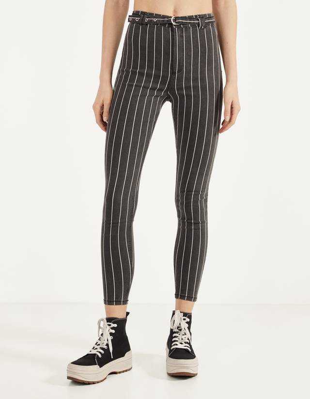 Top de rayas - Jeans - Bershka El Salvador