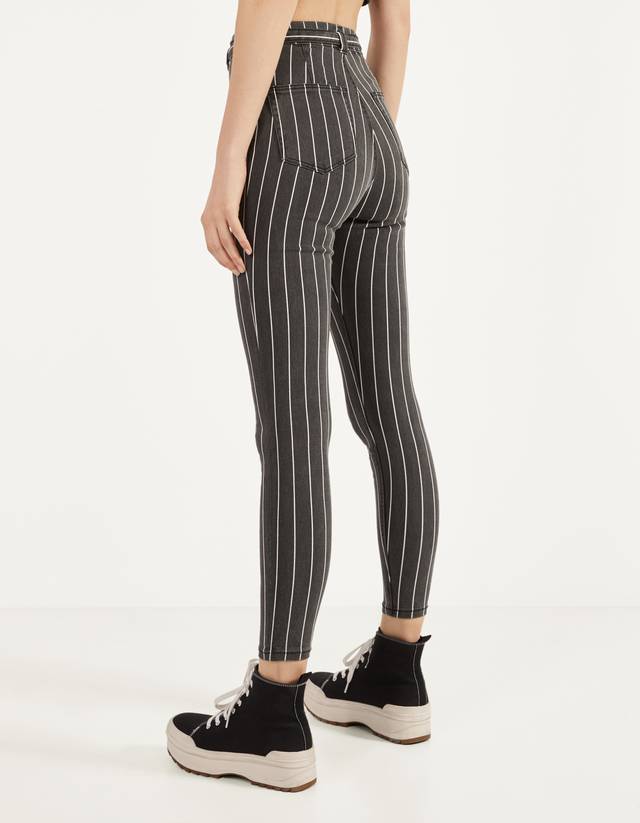 bershka striped pants