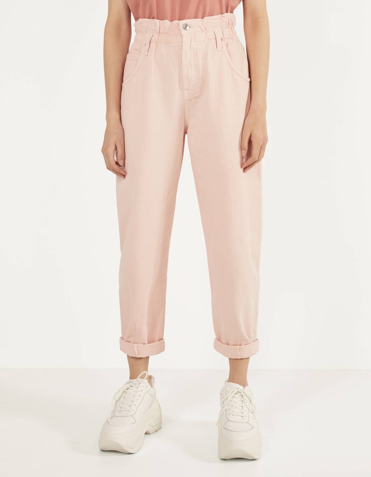 elastic waistband - null - Bershka Panama
