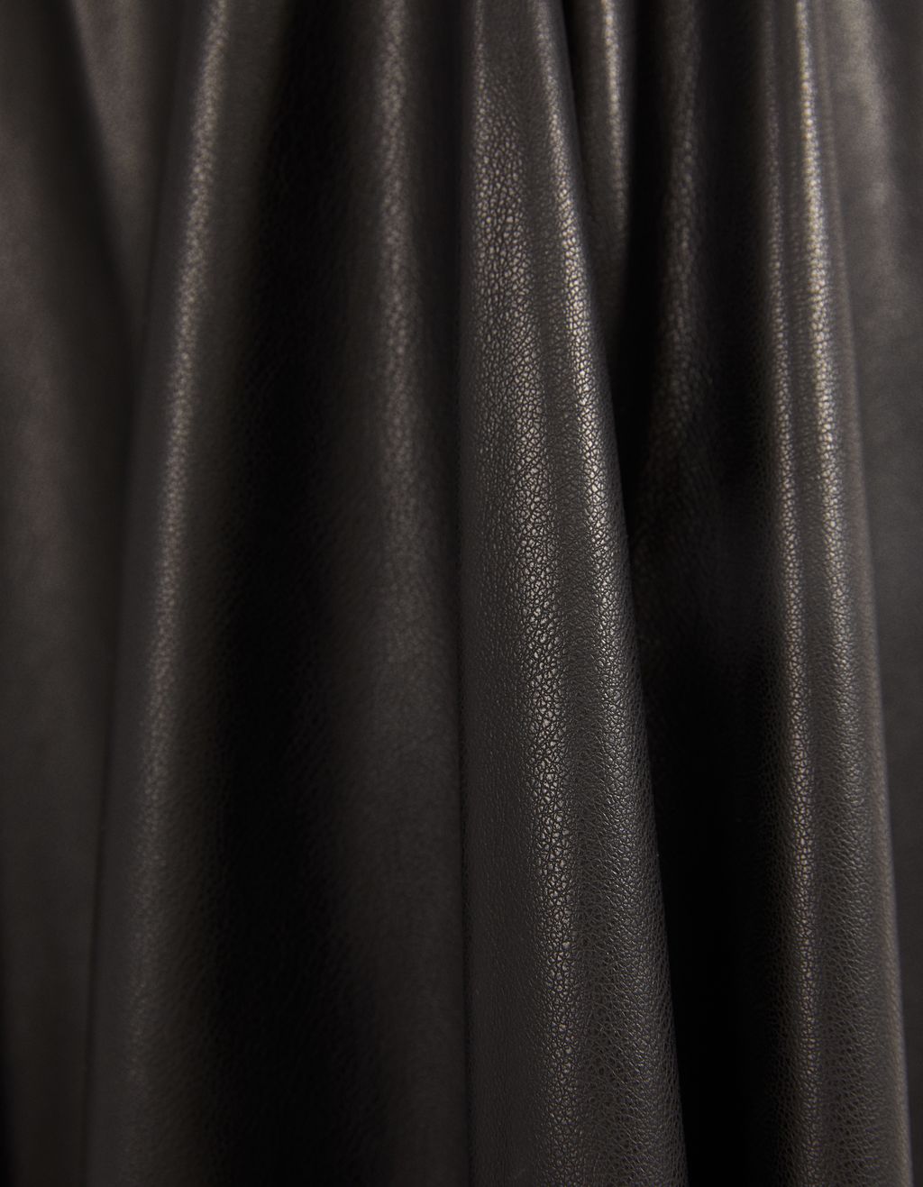 Faux Leather Skirt With Belt Skirts Bershka Taiwan China