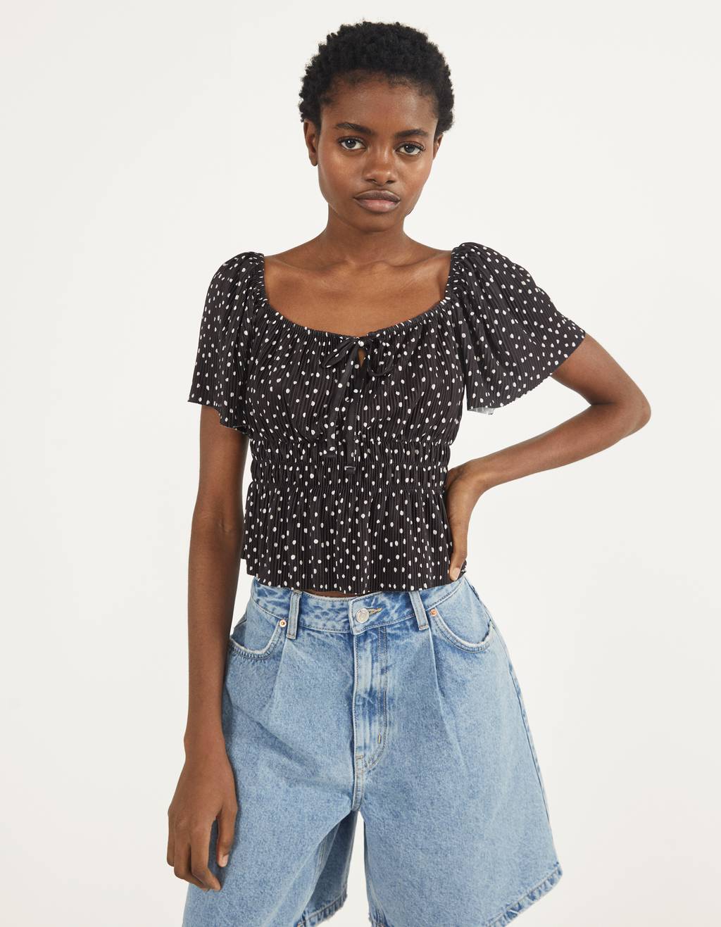 bershka blusas mujer