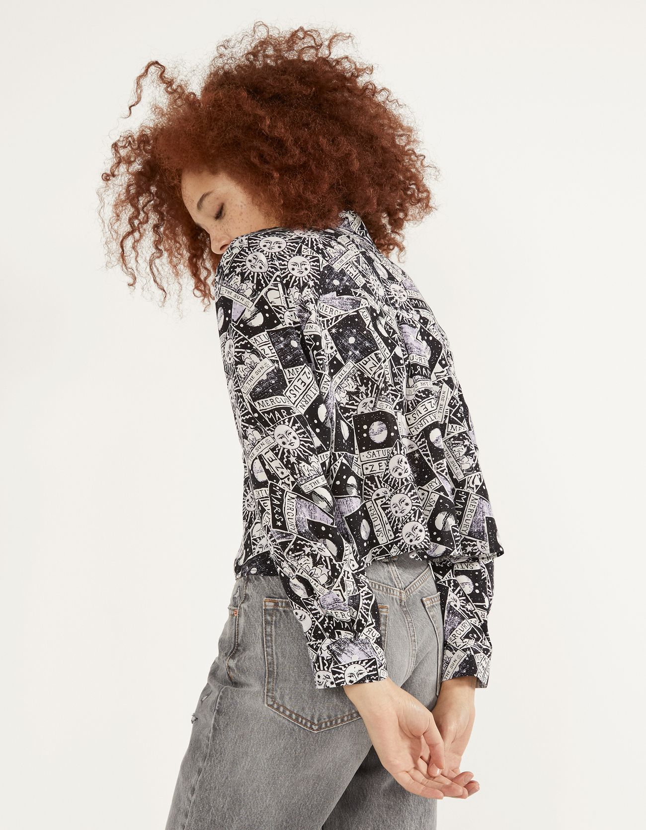 Bershka Desenli gömlek 10 Bershka Desenli gömlek 11