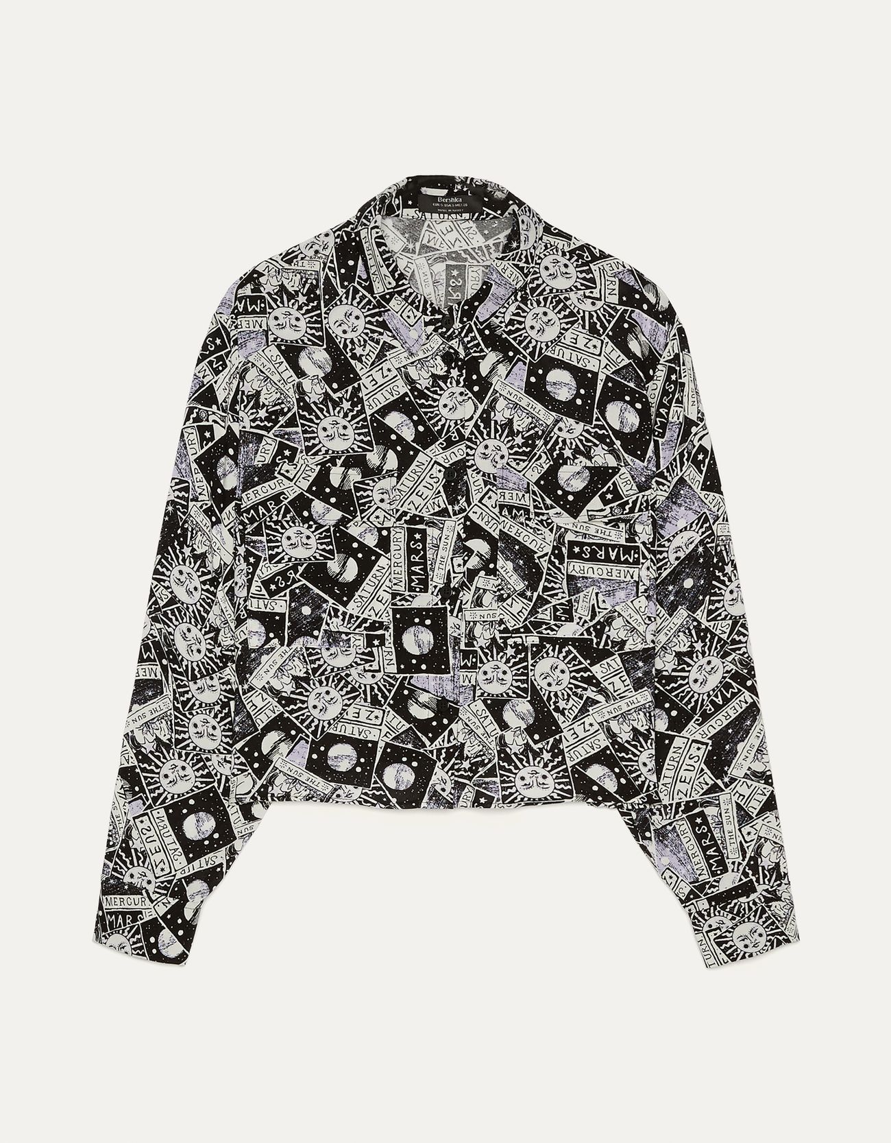 Bershka Desenli gömlek 4 Bershka Desenli gömlek 5