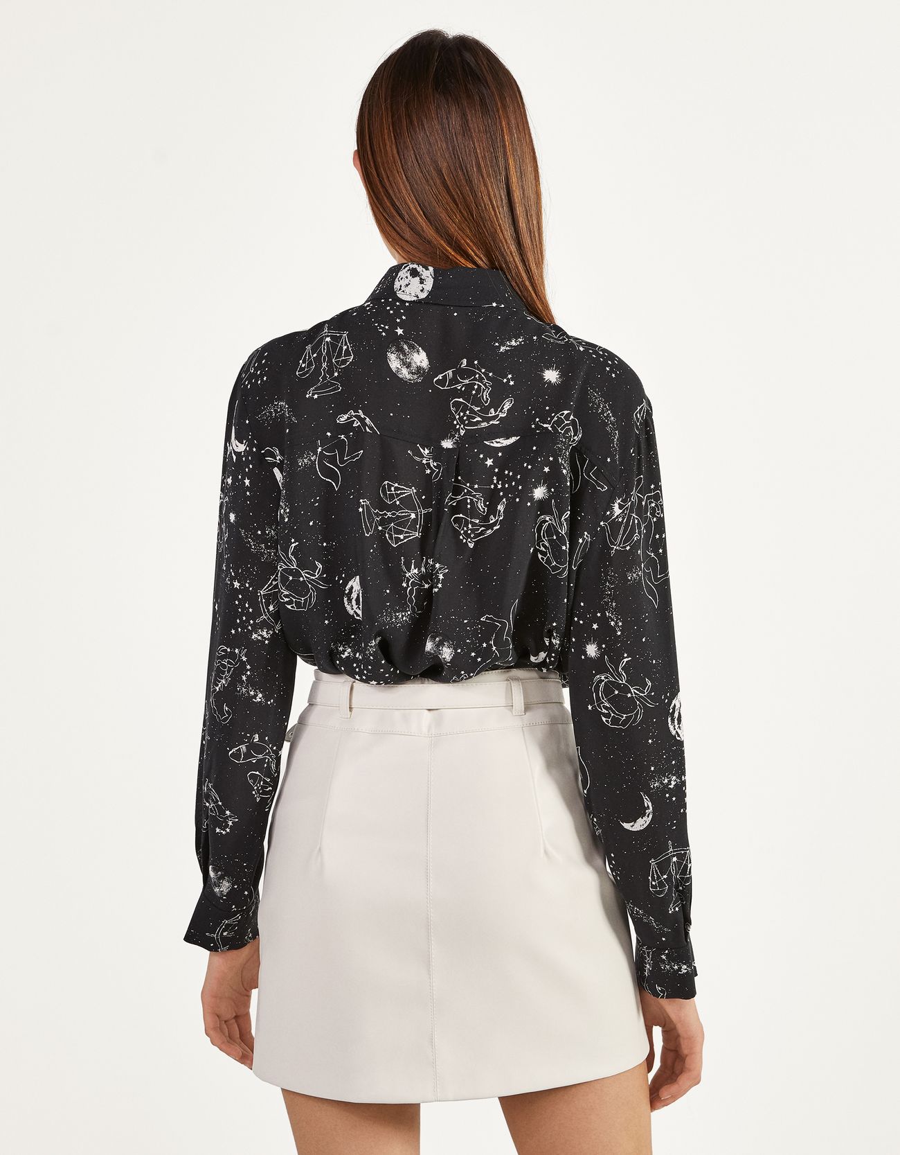 Bershka Desenli gömlek 0 Bershka Desenli gömlek 1
