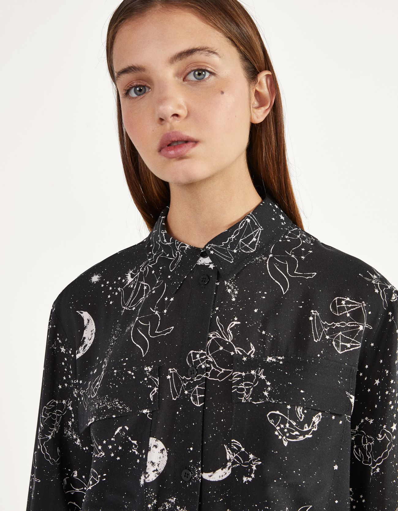 Bershka Desenli gömlek 12 Bershka Desenli gömlek 13