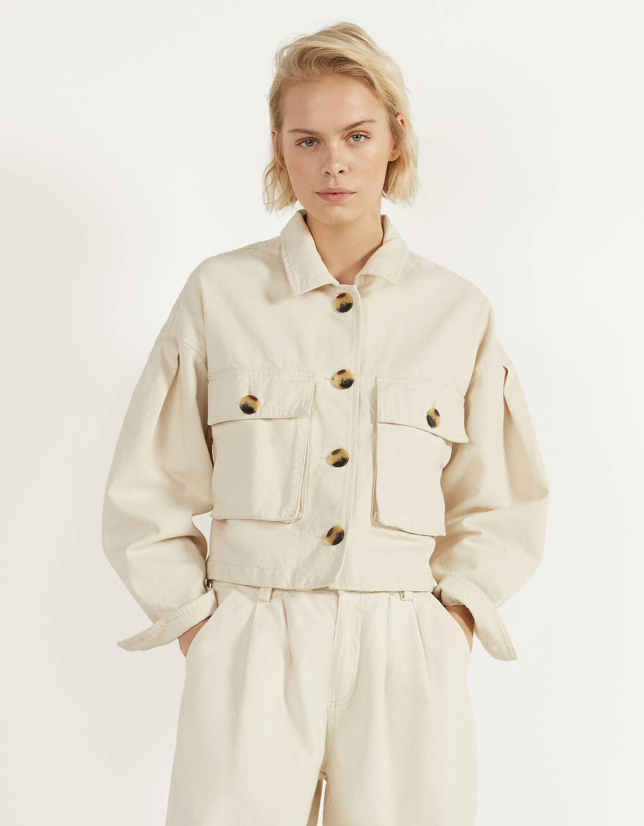 zara coat oversized