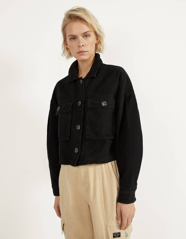 utility jumpsuit bershka