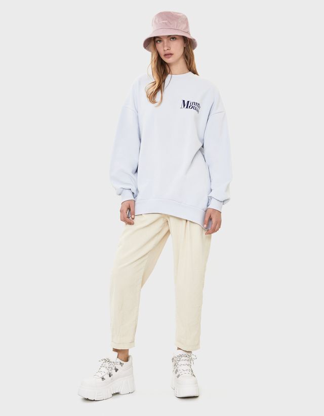 Sudadera Minnie - Mujer | Bershka