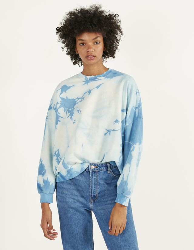 oversized tie dye sweatshirt