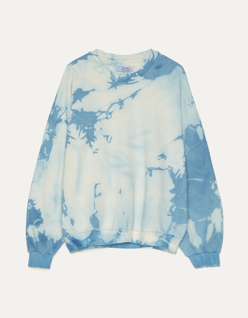 bershka tie dye sweatshirt