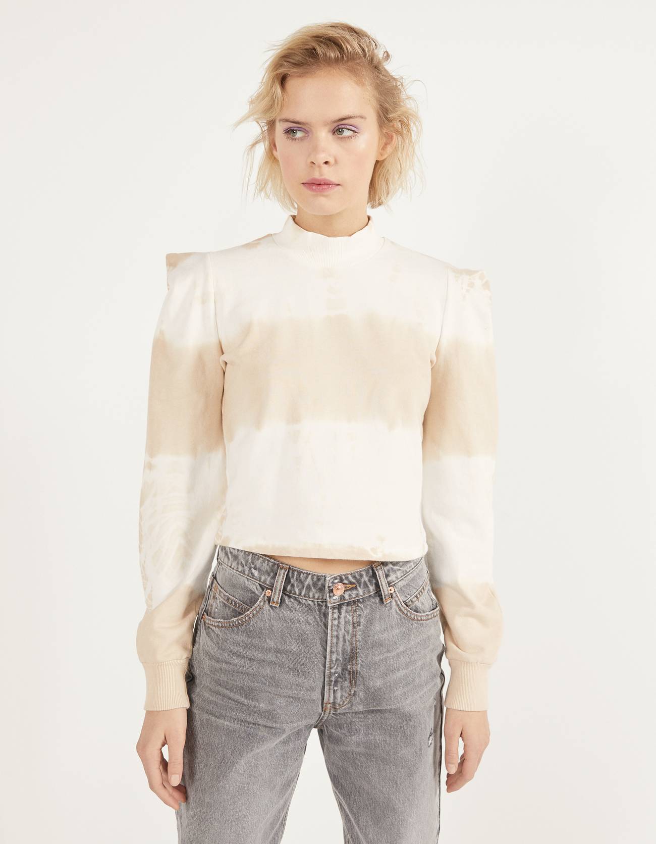 shoulder pad sweater