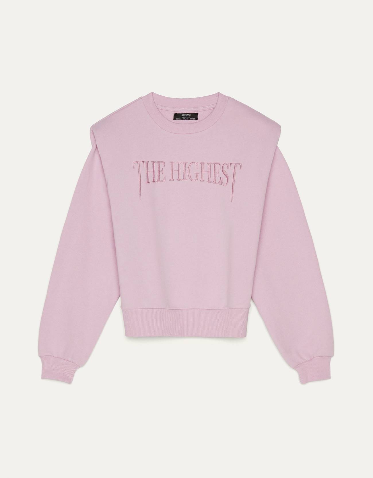 Bershka İşlemeli ve vatkalı sweatshirt 6 Bershka İşlemeli ve vatkalı sweatshirt 7