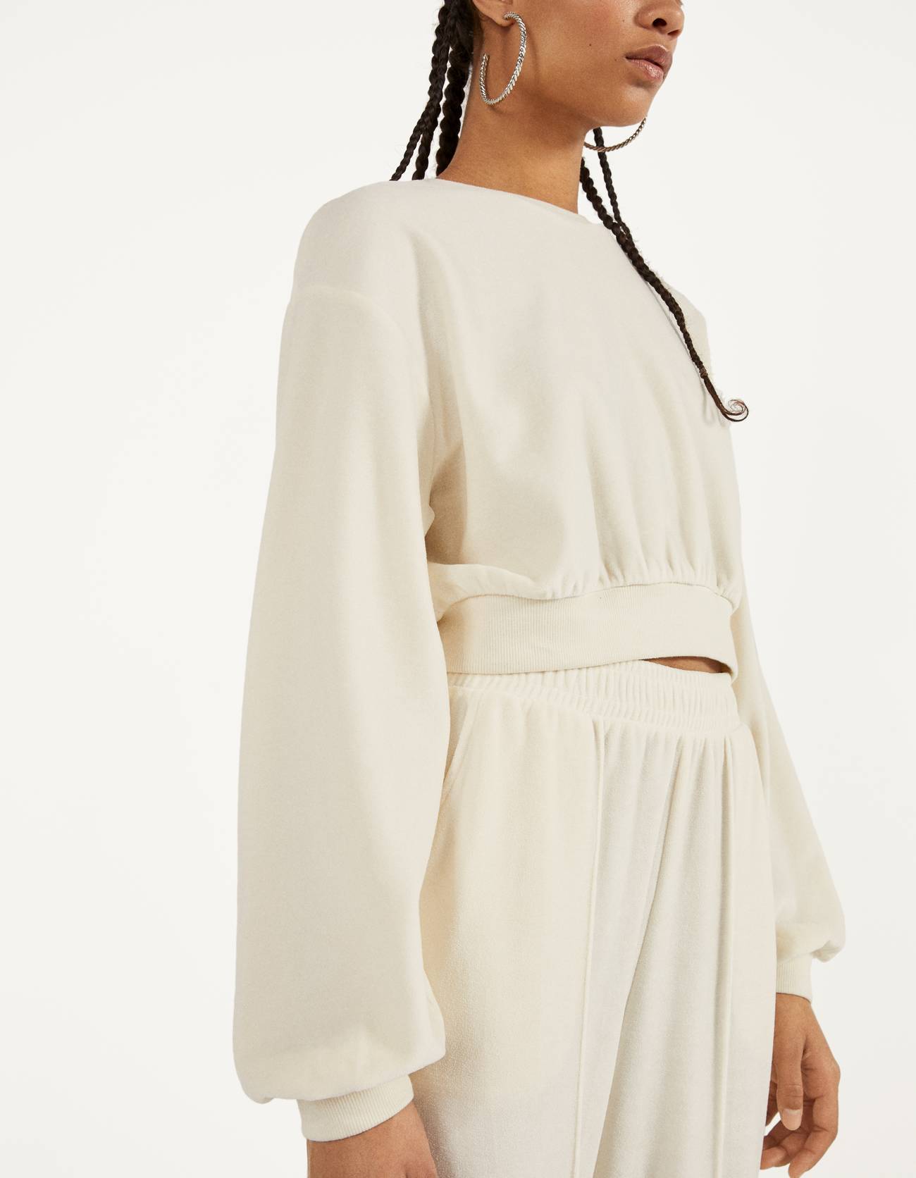 Bershka Kadife sweatshirt 8 Bershka Kadife sweatshirt 9