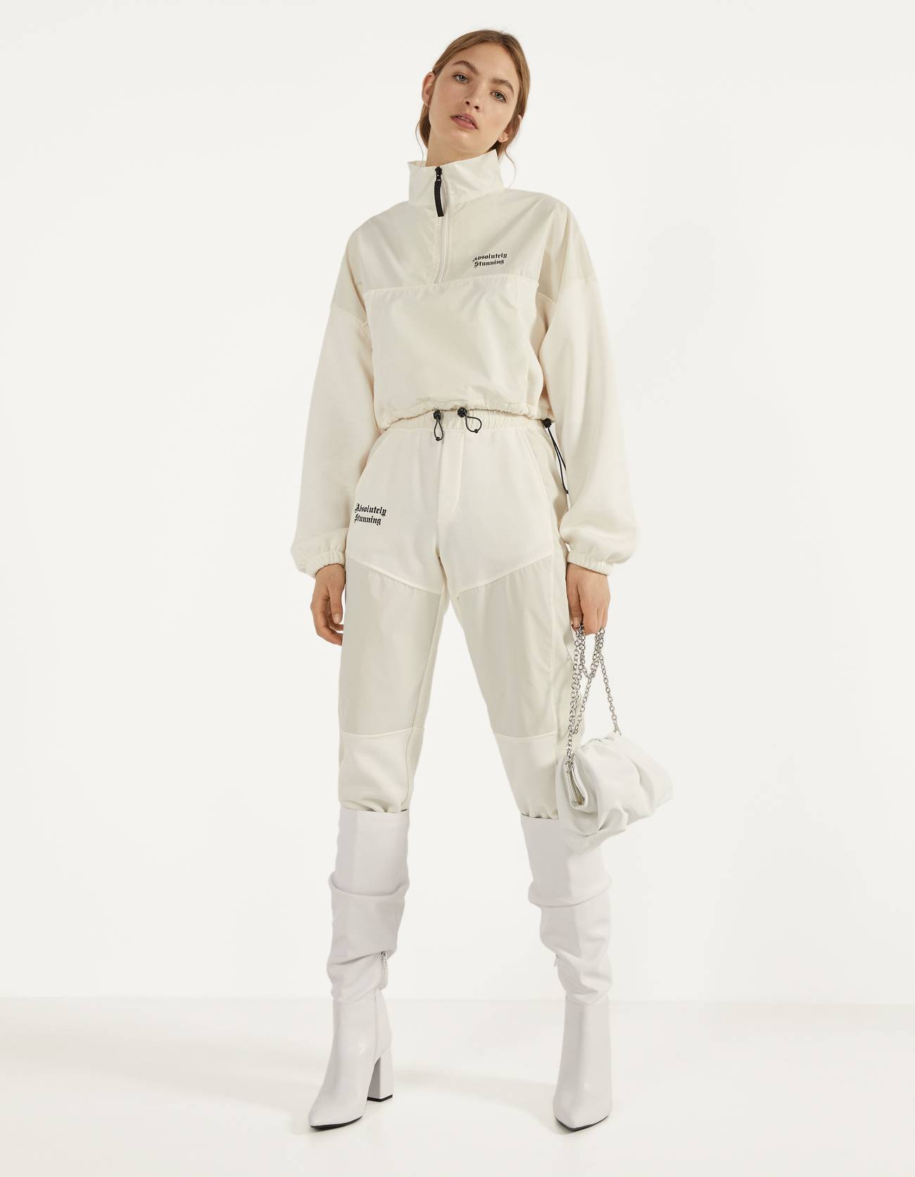 Bershka Reflektör detaylı sweatshirt 4 Bershka Reflektör detaylı sweatshirt 5