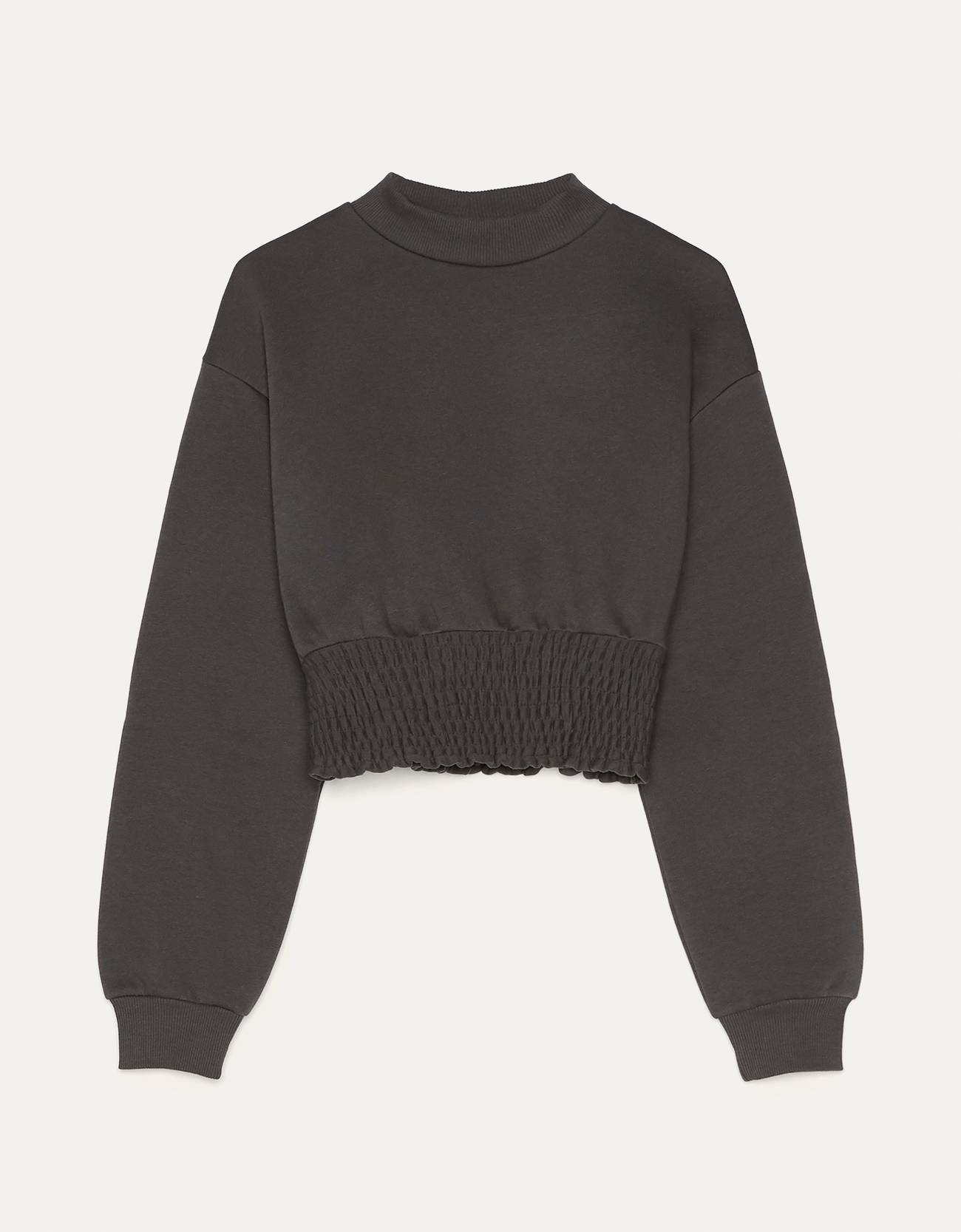 Bershka Elastik büzgülü sweatshirt 6 Bershka Elastik büzgülü sweatshirt 7