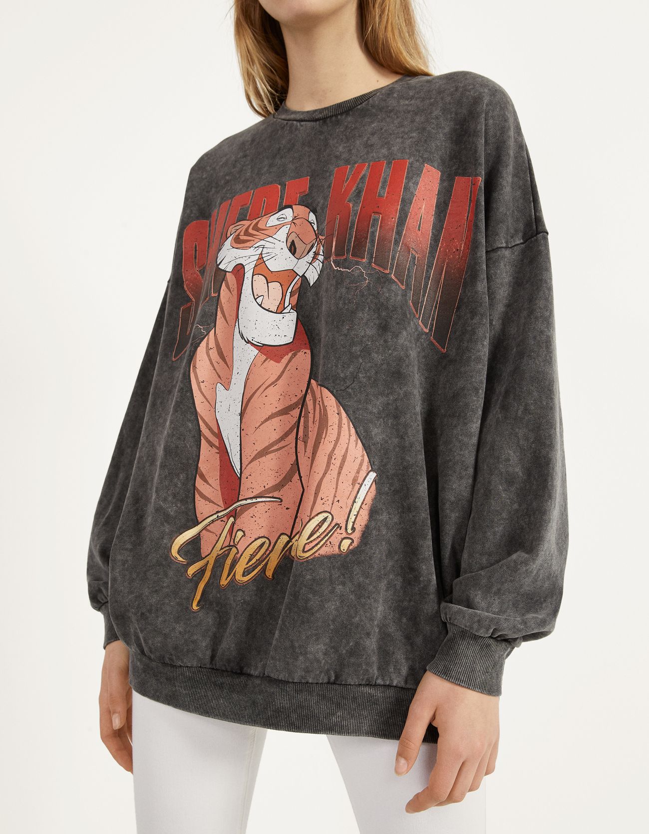 Bershka The Jungle Book baskılı sweatshirt 2 Bershka The Jungle Book baskılı sweatshirt 3