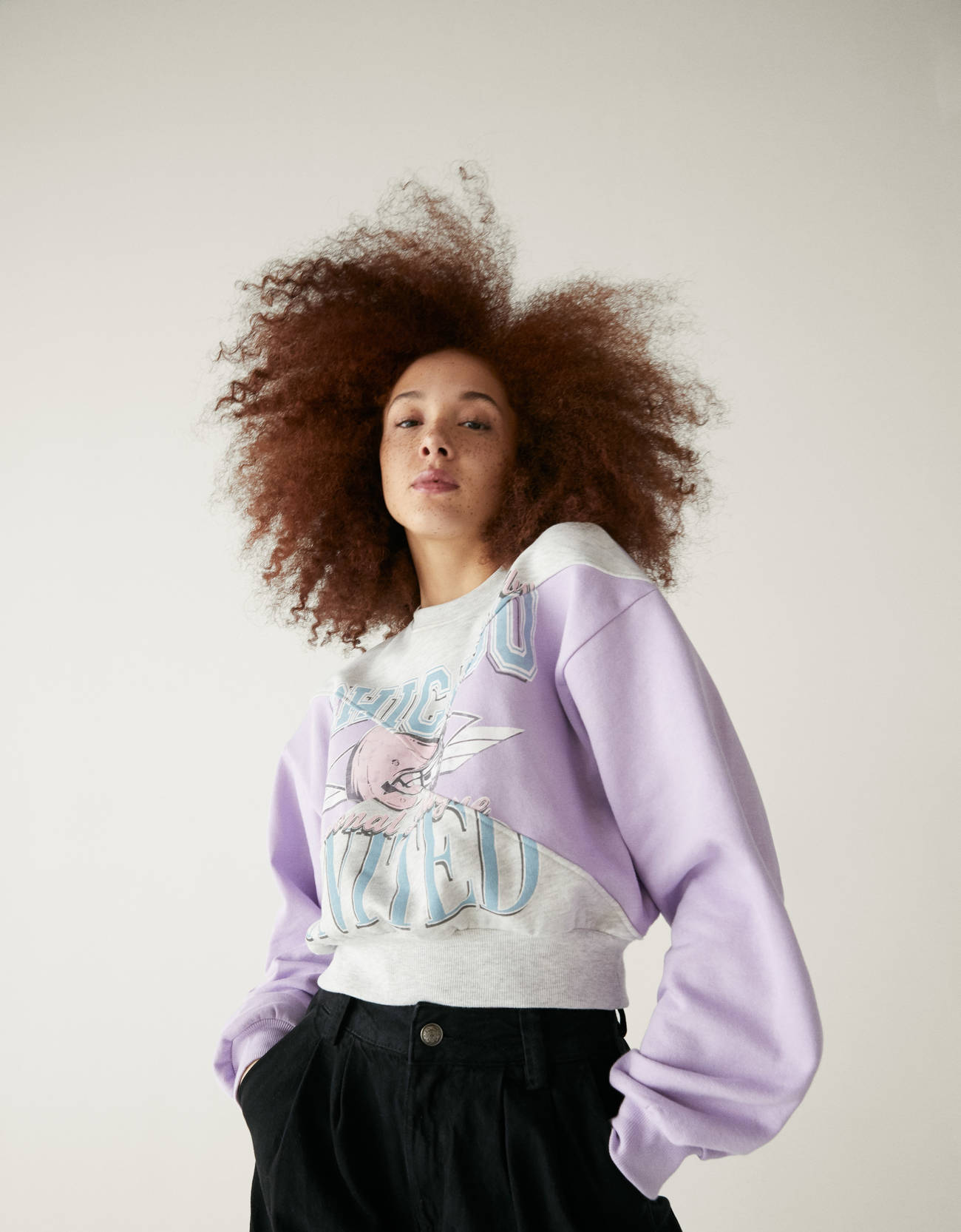 Bershka Baskılı sweatshirt 10 Bershka Baskılı sweatshirt 11