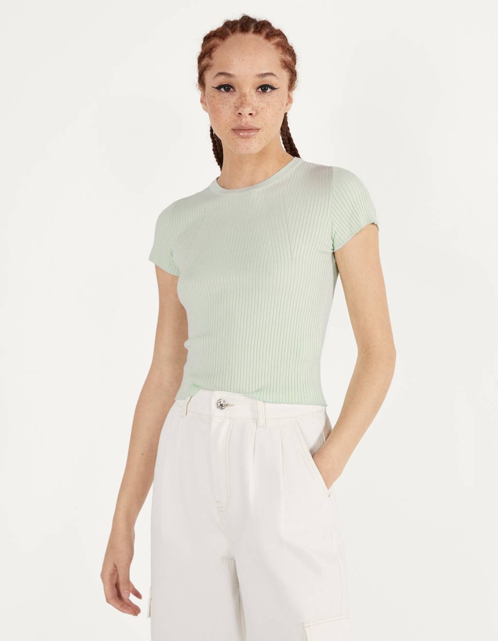 maglia a rete bershka