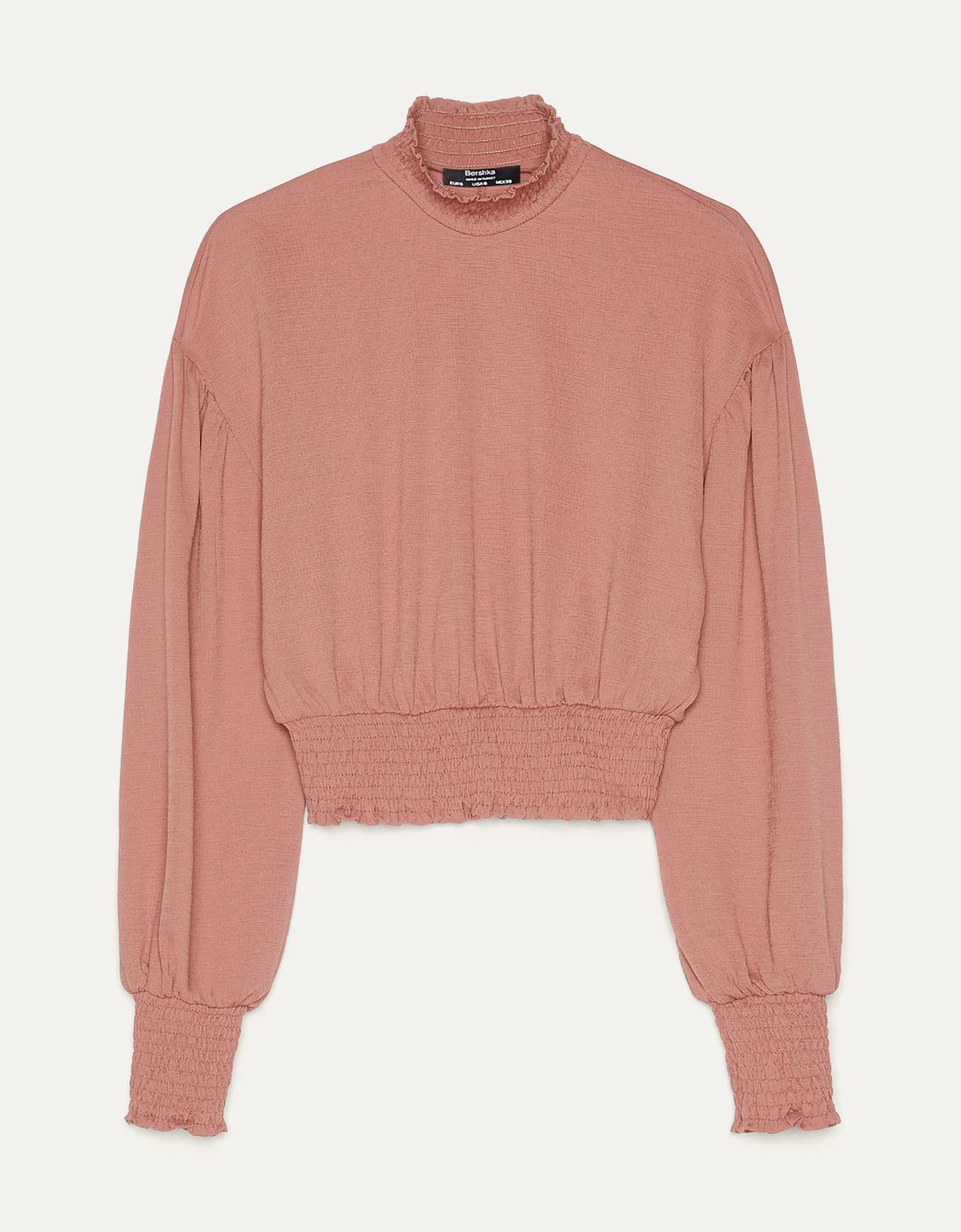 Bershka Büzgülü elastik t-shirt 2 Bershka Büzgülü elastik t-shirt 3
