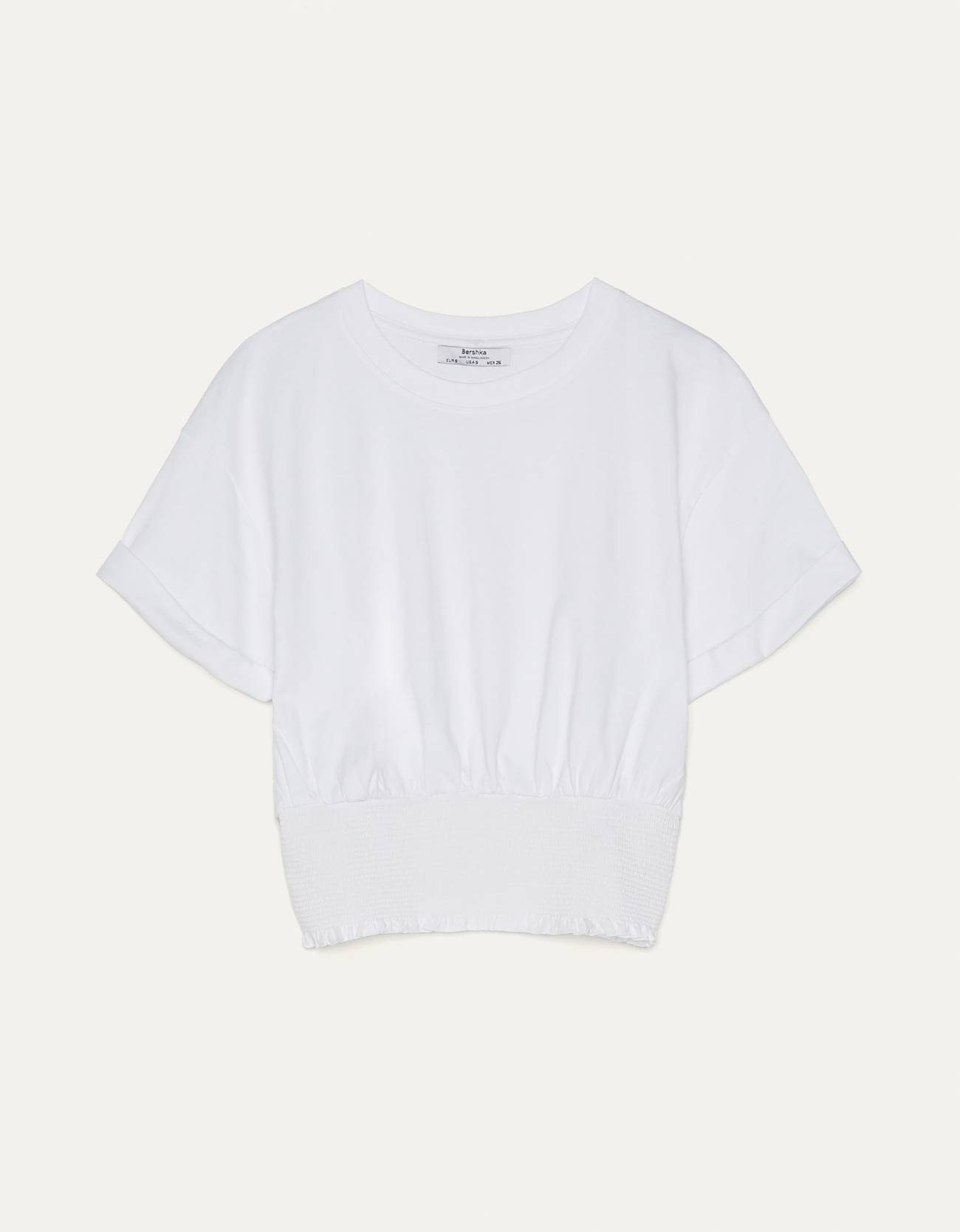 Bershka Büzgülü elastik t-shirt 6 Bershka Büzgülü elastik t-shirt 7