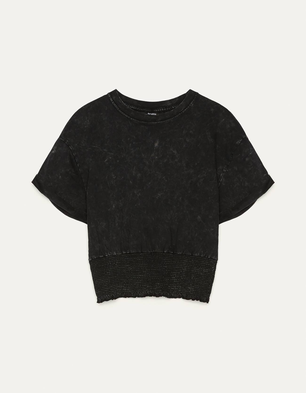 Bershka Büzgülü elastik t-shirt 6 Bershka Büzgülü elastik t-shirt 7