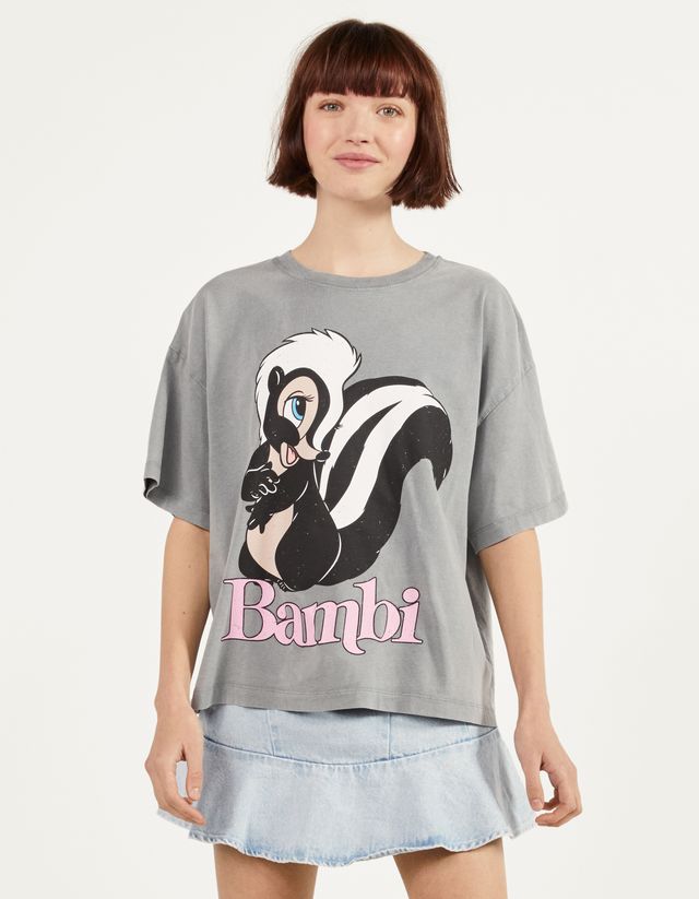 camiseta et bershka