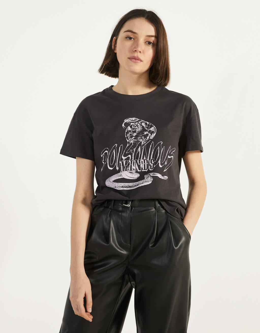 Camiseta con estampado - null - Bershka España