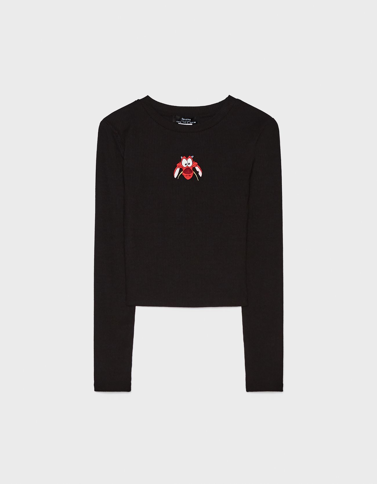Bershka İşlemeli t-shirt 6 Bershka İşlemeli t-shirt 7