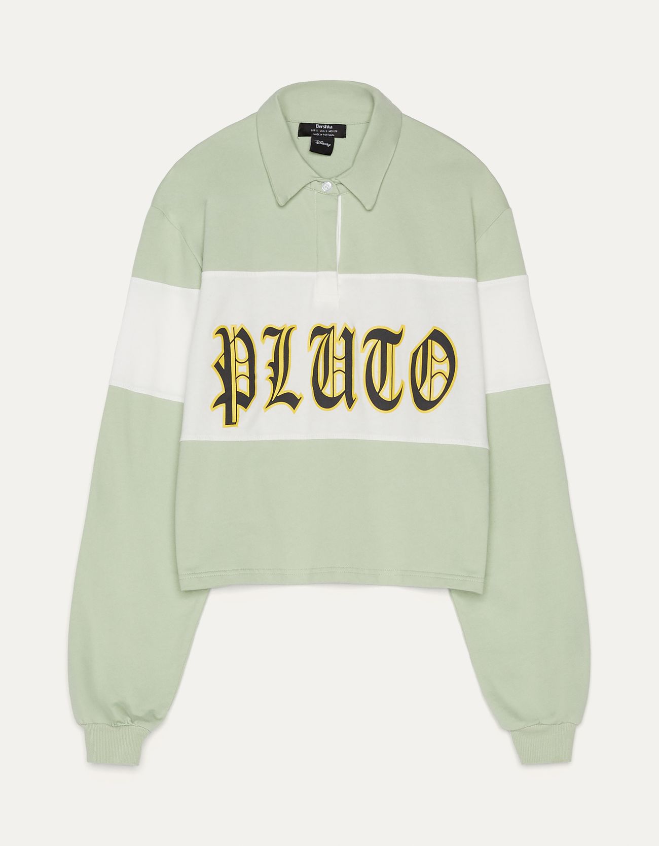 Bershka Pluto yazılı polo t-shirt 6 Bershka Pluto yazılı polo t-shirt 7