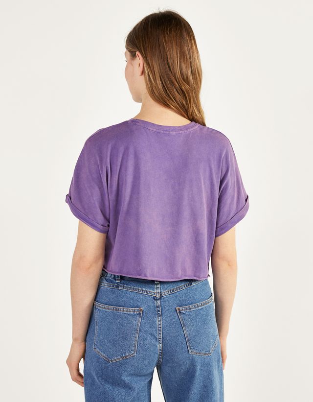 Def Leppard T-shirt with knot detail 