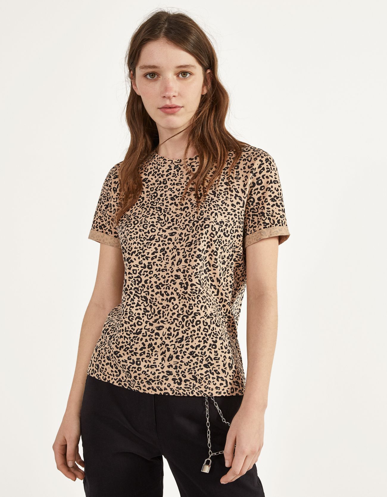 Short sleeve T-shirt - Oversized - Bershka Panama