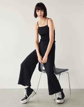 bershka black jumpsuit